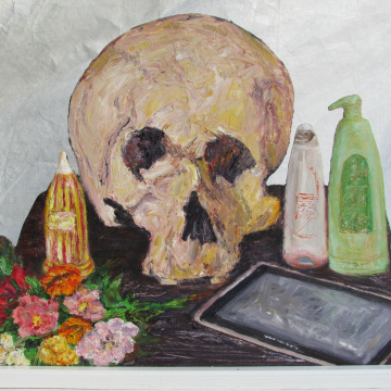 Skulls of Cezanne. Side 1 and 2
